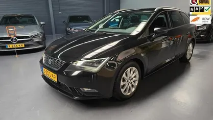 Occasion Seat Leon ST Ecomotive 110 PK (80 kW) 2014 Zwart Stationwagen