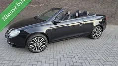 Zwart Gebruikt 2009 VW Eos Highline Cabriolet | € 7.499 (Eerlijke prijs)