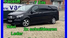 Zwart Gebruikt 2021 Mercedes V220 MPV | € 49.500 (Eerlijke prijs)
