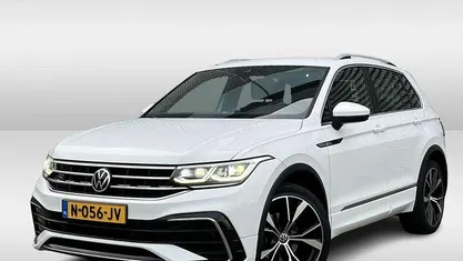 Wit Occasion 2021 VW Tiguan R-line SUV | € 30.950 (Goede deal)