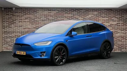 Blauw Gebruikt 2020 Tesla Model X Performance SUV | € 52.995 (Eerlijke prijs)