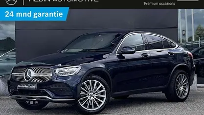 Blauw Gebruikt 2020 Mercedes GLC300e AMG line Coupé | € 43.750 (Eerlijke prijs)