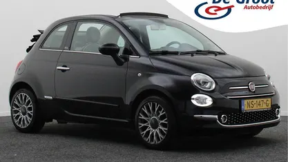 Occasion Fiat 500C Lounge 82 PK (60 kW) 2017 Zwart Cabriolet