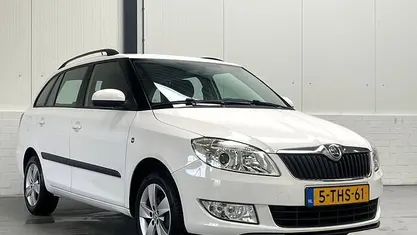 Occasion Skoda Fabia GreenLine 75 PK (55 kW) 2014 Wit Stationwagen