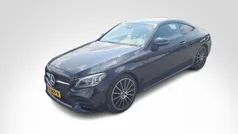 Zwart Gebruikt 2018 Mercedes C200 AMG line Coupé | € 29.900 (Eerlijke prijs)