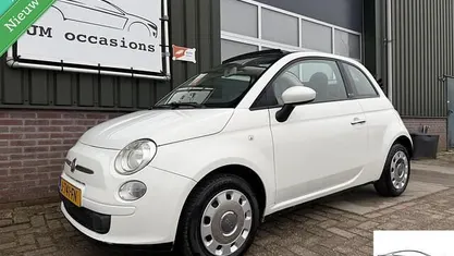 Occasion Fiat 500C Lounge 69 PK (50 kW) 2010 Wit Cabriolet