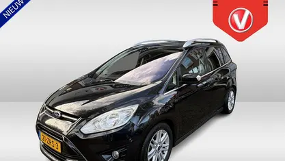Zwart Gebruikt 2013 Ford Grand C-Max Titanium MPV | € 7.950 (Eerlijke prijs)