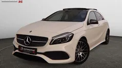 Wit Gebruikt 2017 Mercedes A180 AMG line Hatchback | € 16.495 (Eerlijke prijs)