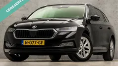 Zwart Gebruikt 2021 Skoda Octavia SportLine Stationwagen | € 17.445 (Goede deal)