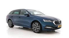 Lava blue (blauw metallic) Gebruikt 2020 Skoda Octavia Comfort Stationwagen | € 18.945 (Eerlijke prijs)