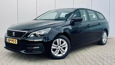 Zwart Gebruikt 2020 Peugeot 308 Allure Stationwagen | € 12.999 (Eerlijke prijs)