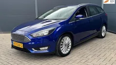 Blauw Gebruikt 2016 Ford Focus Titanium Stationwagen | € 7.500 (Goede deal)