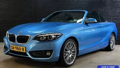 Blauw Gebruikt 2018 BMW 218 Executive Cabriolet | € 22.400 (Goede deal)