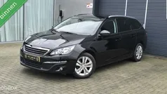 Zwart Gebruikt 2017 Peugeot 308 Stationwagen | € 7.450 (Eerlijke prijs)
