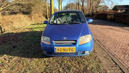 Blauw Occasion 2003 Chevrolet Kalos Hatchback | € 1.150 (Eerlijke prijs)