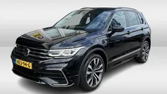 Zwart Gebruikt 2021 VW Tiguan R-line SUV | € 33.950 (Goede deal)