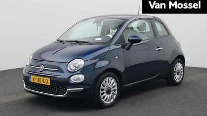Occasion Fiat 500 Lounge 69 PK (50 kW) 2021 Blauw Hatchback