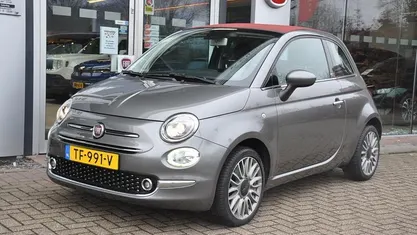 Grijs Gebruikt 2018 Fiat 500C Lounge Cabriolet | € 10.950 (Eerlijke prijs)