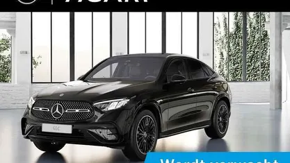 Zwart Nieuw 2026 Mercedes GLC300 Sport Edition Coupé | € 83.800 (Super prijs)