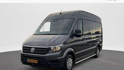 Grijs (metallic) Occasion 2020 VW Crafter Highline Van | € 21.450 (Super prijs)