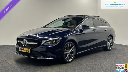 Occasion Mercedes CLA180 Shooting Brake AMG 122 PK (89 kW) 2016 Blauw Stationwagen