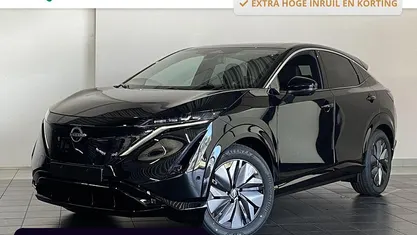 Pearl black Nieuw 2025 Nissan Ariya Advance SUV | € 38.450 (Super prijs)