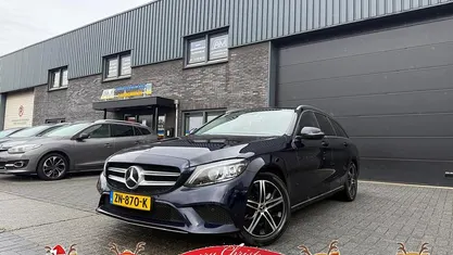 Blauw Gebruikt 2019 Mercedes C180 Business Stationwagen | € 23.999 (Eerlijke prijs)