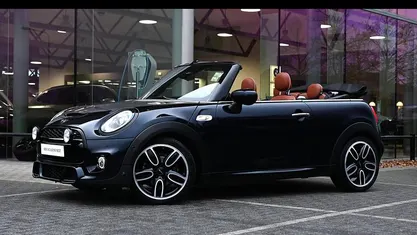 Blauw (metallic) Occasion 2021 Mini John Cooper Works Cabriolet Comfort Cabriolet | € 33.950 (Goede deal)