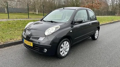 Occasion Nissan Micra Acenta 88 PK (64 kW) 2008 Zwart Hatchback