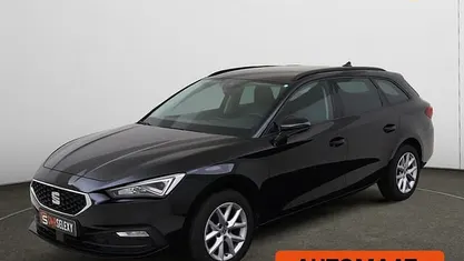 Occasion Seat Leon Style 110 PK (80 kW) 2022 Zwart Stationwagen