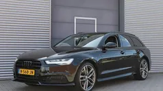 Zwart Gebruikt 2017 Audi A6 Sport Stationwagen | € 22.999 (Goede deal)