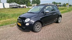 Zwart Gebruikt 2011 Fiat 500 Lounge Cabriolet | € 4.900 (Eerlijke prijs)