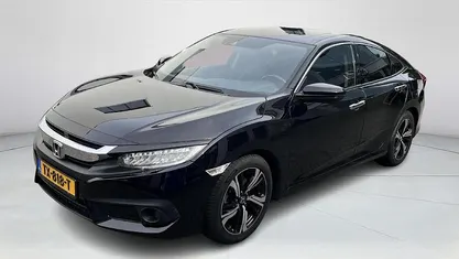 Zwart Gebruikt 2018 Honda Civic Executive Sedan | € 19.445 (Super prijs)