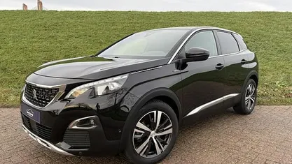 Zwart Gebruikt 2017 Peugeot 3008 GT-line SUV | € 16.950 (Eerlijke prijs)