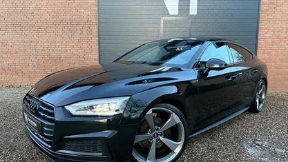 Occasion Audi A5 Sportback S-Line 190 PK (139 kW) 2018 Zwart Hatchback