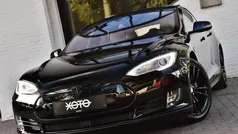 Zwart Gebruikt 2015 Tesla Model S Sedan | € 29.950 (Eerlijke prijs)