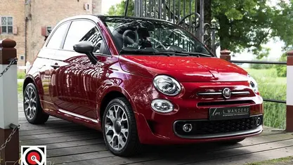 Rood Occasion 2025 Fiat 500C Sport Cabriolet | € 11.995 (Super prijs)
