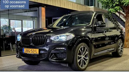 Zwart Gebruikt 2021 BMW X3 Basis SUV | € 37.490 (Eerlijke prijs)