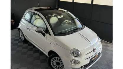 Wit Gebruikt 2016 Fiat 500 Lounge Sedan | € 8.990 (Eerlijke prijs)