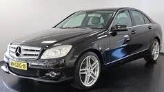 Zwart Gebruikt 2008 Mercedes C180 Avantgarde Sedan | € 6.990 (Eerlijke prijs)