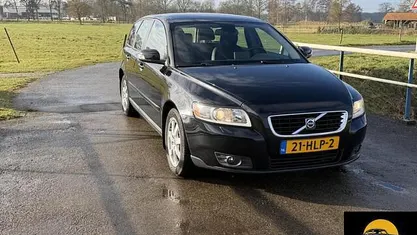 Occasion Volvo V50 Kinetic 125 PK (91 kW) 2009 Zwart Stationwagen