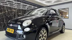 Zwart, metallic lak Gebruikt 2014 Fiat 500C Lounge Cabriolet | € 8.750 (Eerlijke prijs)