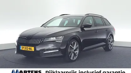 Zwart Gebruikt 2020 Skoda Superb Business Line Stationwagen | € 26.749 (Eerlijke prijs)
