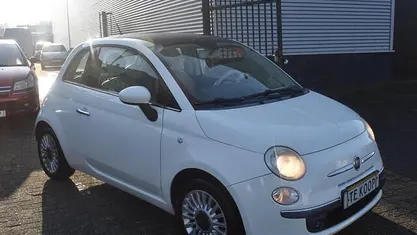 Wit Occasion 2010 Fiat 500 Lounge Hatchback | € 3.750 (Goede deal)