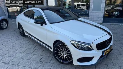 Occasion Mercedes C200 AMG 184 PK (135 kW) 2016 Wit Coupé