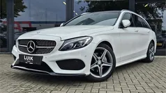 Wit Gebruikt 2014 Mercedes C180 AMG line Plus Stationwagen | € 16.900 (Eerlijke prijs)
