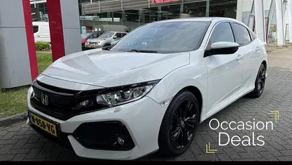 Wit Occasion 2018 Honda Civic Elegance Hatchback | € 16.980 (Eerlijke prijs)