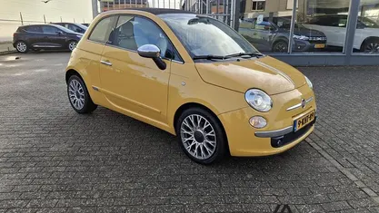 Occasion Fiat 500C Lounge 86 PK (63 kW) 2013 Geel Cabriolet