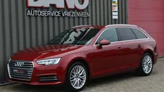 Rood, metallic lak Gebruikt 2017 Audi A4 Sport Stationwagen | € 18.995 (Goede deal)