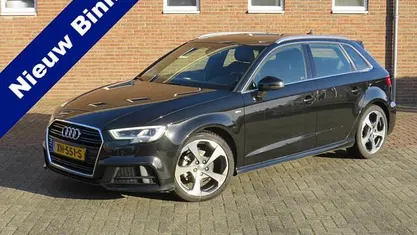 Occasion Audi A3 Sportback S-Line 150 PK (110 kW) 2019 Zwart Hatchback